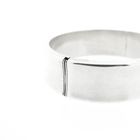 Image 3 of Silver wide slave bracelet | Ø 59 mm