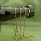 Image 2 of Gold Singapore link necklace; 51.5 cm | Midas