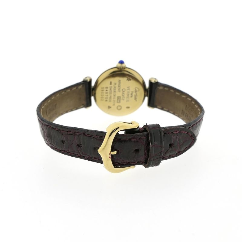 Image 12 of Cartier Colisee Vermeil 590002; Ladies watch