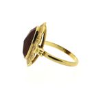 Image 4 of Gold ring with carnelian | Vintage