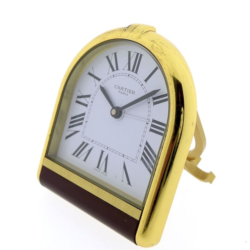 Image 2 of Cartier Paris Belissimo; Table Clock