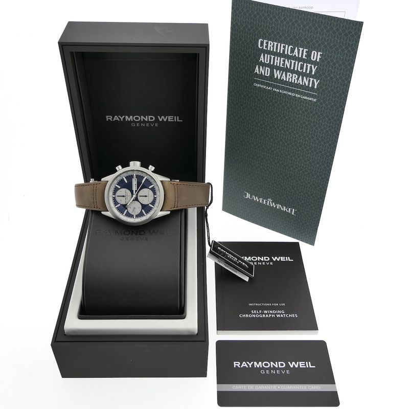 Image 4 of Raymond Weil Freelancer 7732-TIC-50421; Automatic chronograph men's watch