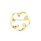 Afbeelding 1 van 8 Karaat florale broche met parel