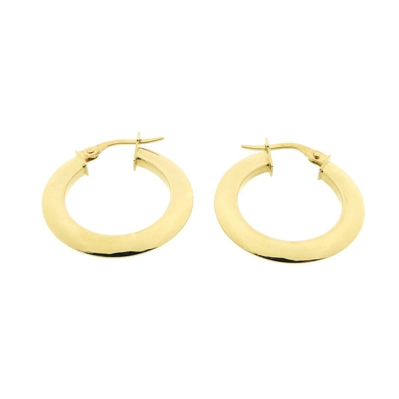 Image 7 of Gold earrings Ø 22.5 mm