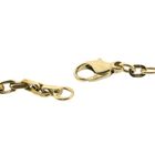 Image 4 of Two-tone gold anchor link bracelet