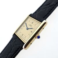 Cartier Tank Vermeil; Women's watch