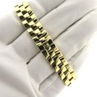 Image 7 of Baume & Mercier Hampton Milleis 65370; 18k gold women's watch with diamonds