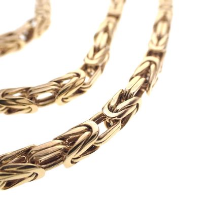 Image 2 of Solid gold king chain; Exclusive | 72 cm