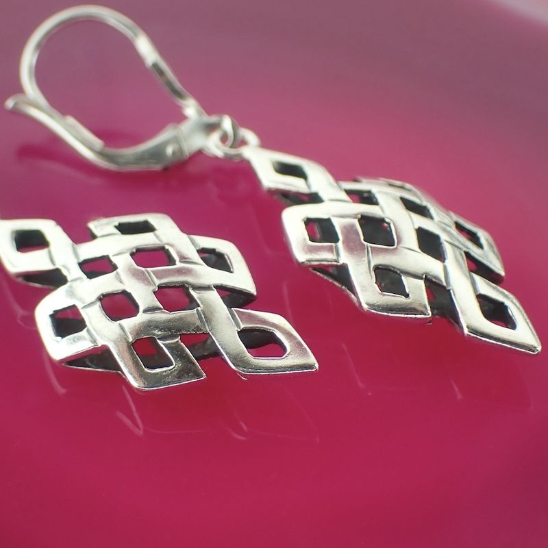 Image 2 of Silver fantasy earrings