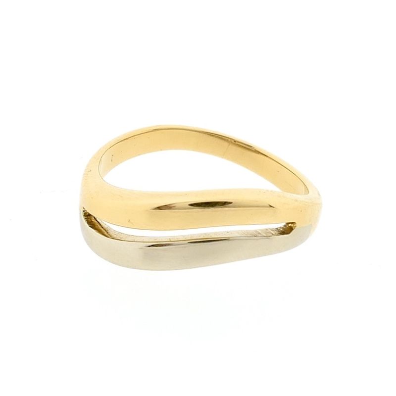 Image 5 of Two-tone gold fantasy ring