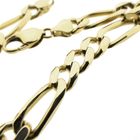 Image 5 of Gold Figaro link bracelet