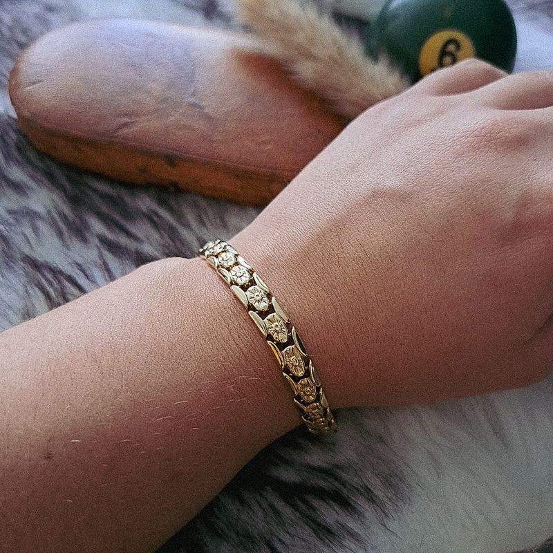 Image 4 of Golden fantasy link bracelet