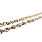 Image 3 of 18K tricolor gold fantasy link chain | 50.5 cm