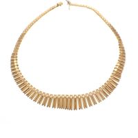 Gold Cleopatra necklace