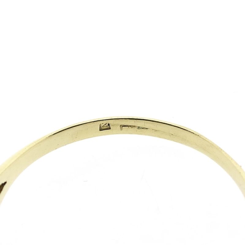 Image 6 of Gold Ring with Cultured Pearl & Zirconia