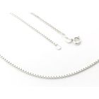 Image 10 of Silver gourmet link chain (suitable for a pendant) | 38 cm