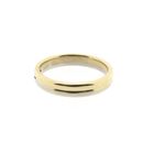 Image 6 of Two-tone gold ring with diamond; 0.03 ct.