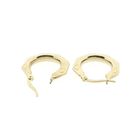 Image 9 of Gold lapidary earrings | Ø 19.5 mm