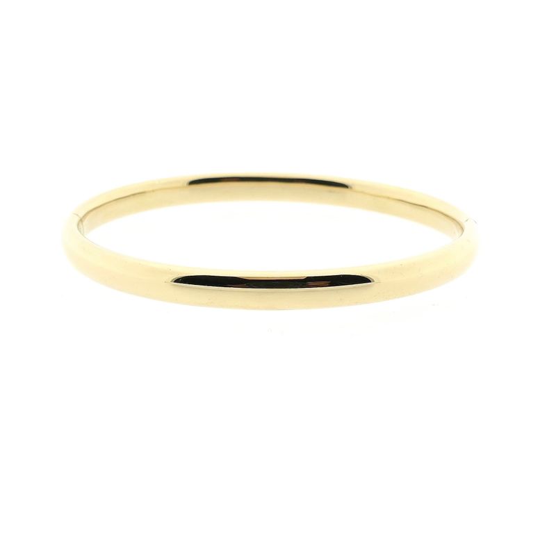 Image 1 of 14 Karat Gold Slave Bracelet; Ø 60.5 mm