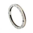 Image 1 of BVLGARI Steel and gold women's bracelet; Model B.ZERO 1