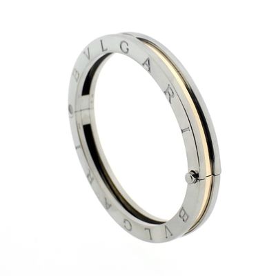 BVLGARI Steel and gold women's bracelet; Model B.ZERO 1 Image 1 of BVLGARI Steel and gold women's bracelet; Model B.ZERO 1