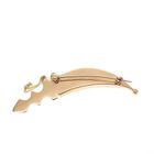 Image 4 of Gold brooch of an Arab dagger; Filigree