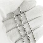 Image 6 of 18K white gold fantasy link chain; 44 cm | Chimento