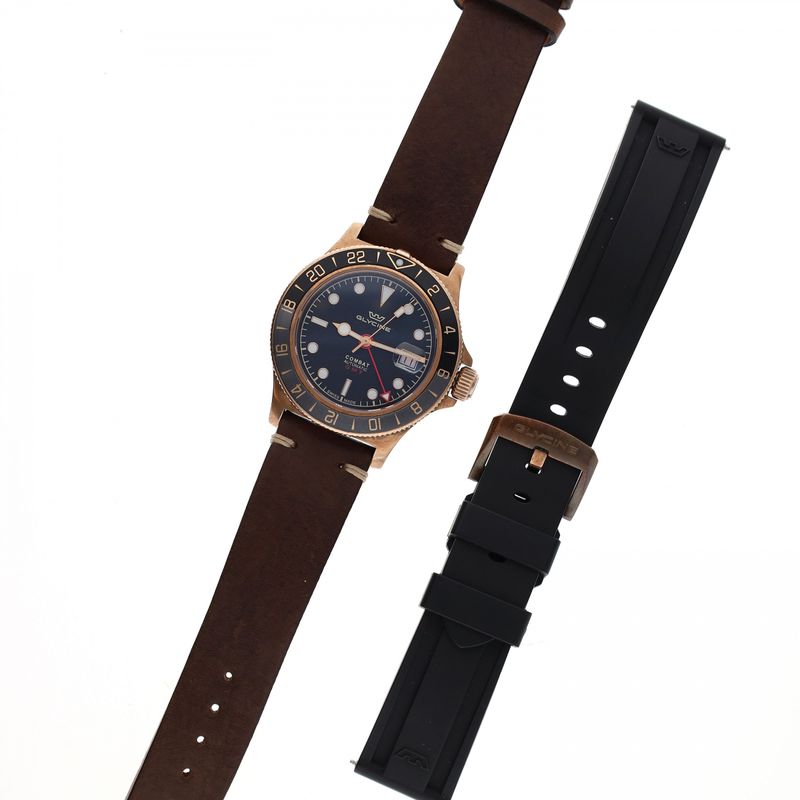 Image 14 of Glycine Combat GMT; Bronze; Automatic men's watch