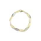 Image 3 of Two-tone gold fantasy link bracelet | 20 cm