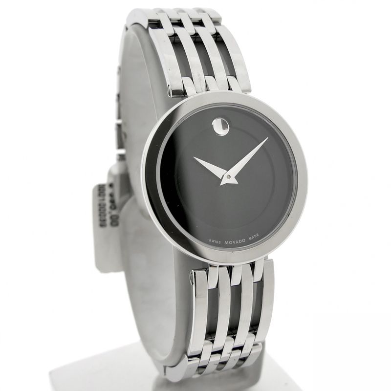 Image 3 of Movado Esperanza; Women's watch with dark gray dial; 0607051