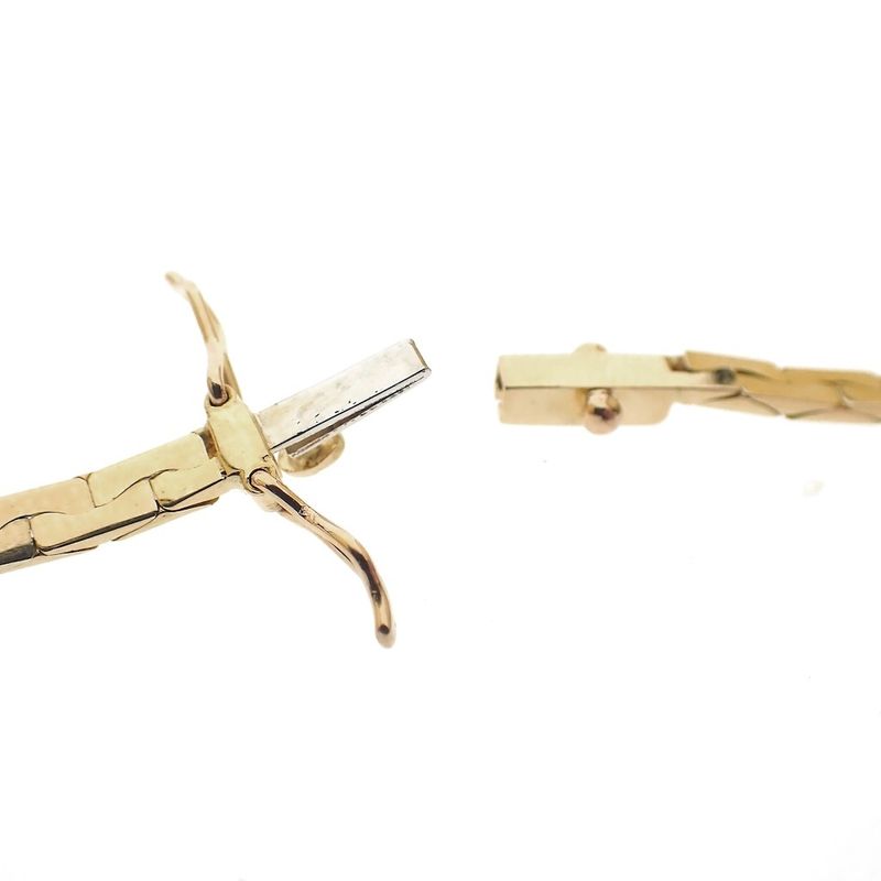 Image 5 of Vintage gold Cardano link necklace | 43.5 cm