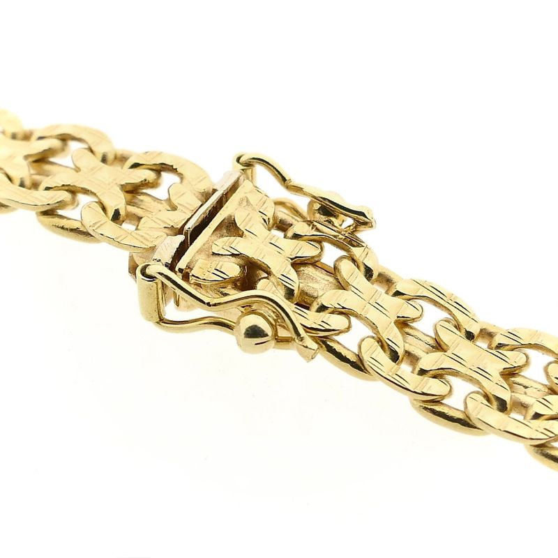 Image 5 of Gold Fantasy Link Chain; 14 Karat; 42.5 cm