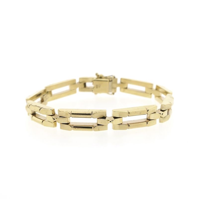 Image 1 of 8 carat Bismarck link bracelet