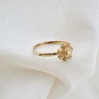 Image 4 of Gold ring with Zeeland button