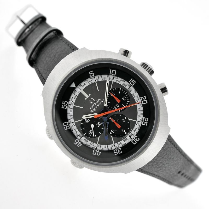 Image 10 of Omega Flightmaster 145.036; Vintage chronograaf piloten horloge