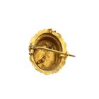 Afbeelding 3 van Antiek gouden broche van een mutsenbel 