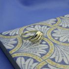 Image 2 of Gold ring with zirconia