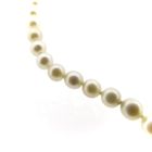 Image 5 of Vintage/antique pearl necklace with white gold clasp | 47 cm