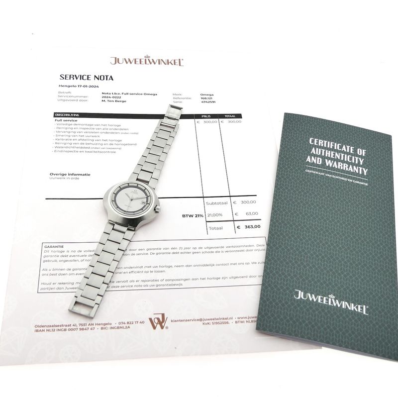 Image 9 of Omega Stingray Cobra 168.121; Vintage automatic men's watch