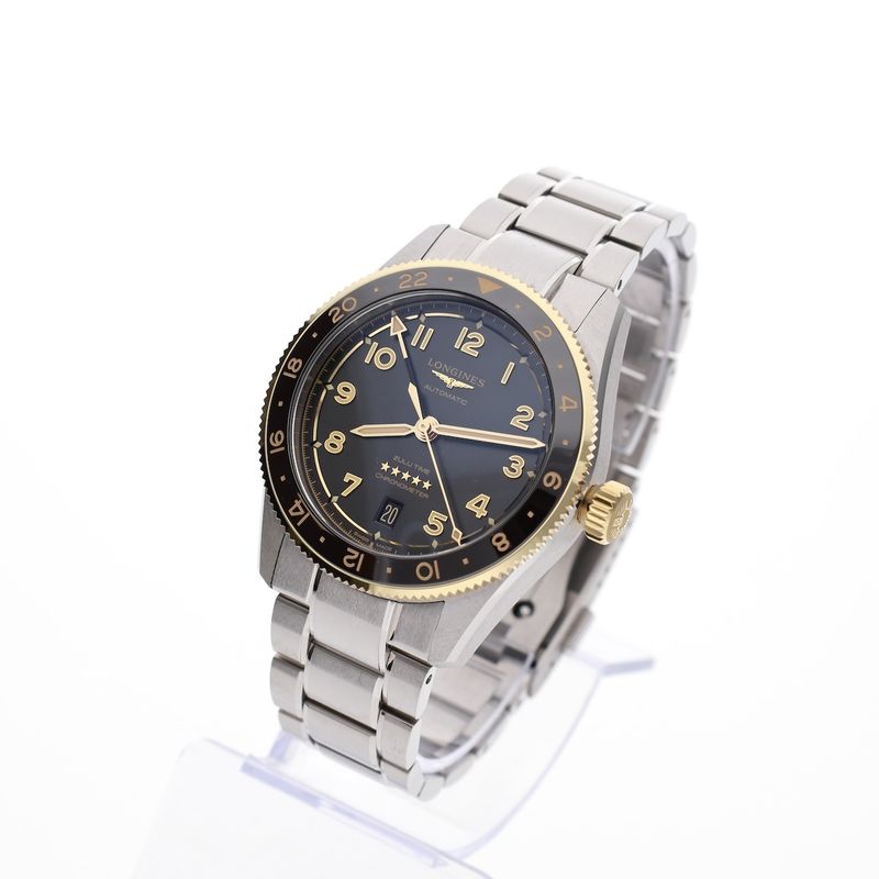 Image 2 of Longines Spirit Zulu Time Chronometer L3.802.5.53.6; Automatic men's watch with UTC