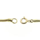 Image 5 of Gold snake link bracelet | 19.5 cm