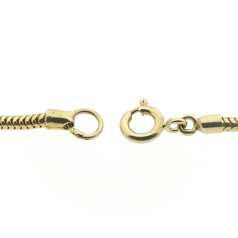 Image 5 of Gold snake link bracelet | 19.5 cm