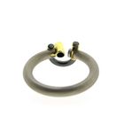 Image 4 of Tricolor ring with diamond; 0.06 ct.