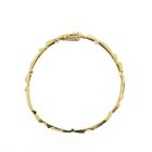Image 5 of Gold raw link bracelet; Riitta Hakala | 18.5 cm