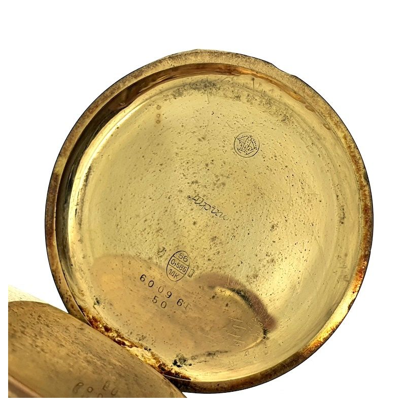 Image 3 of Alpina pocket watch; 14k gold