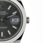 Image 12 of Rolex Datejust 41mm 'Rhodium' 126300; Automatic men's watch