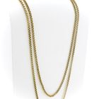 Image 3 of Antique jasseron link chain/sautoir | 146 cm