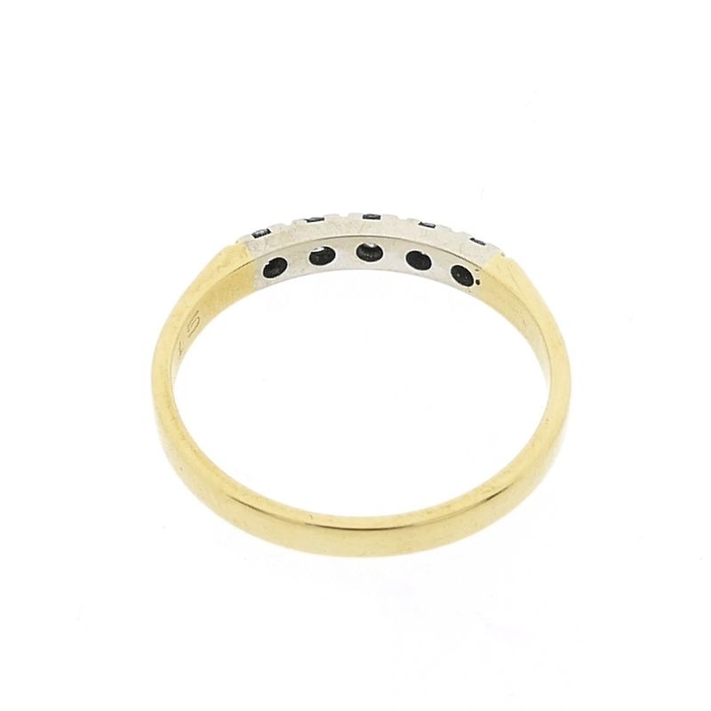 Image 3 of Gold ring with 0.175 ct. diamond | Diamonde
