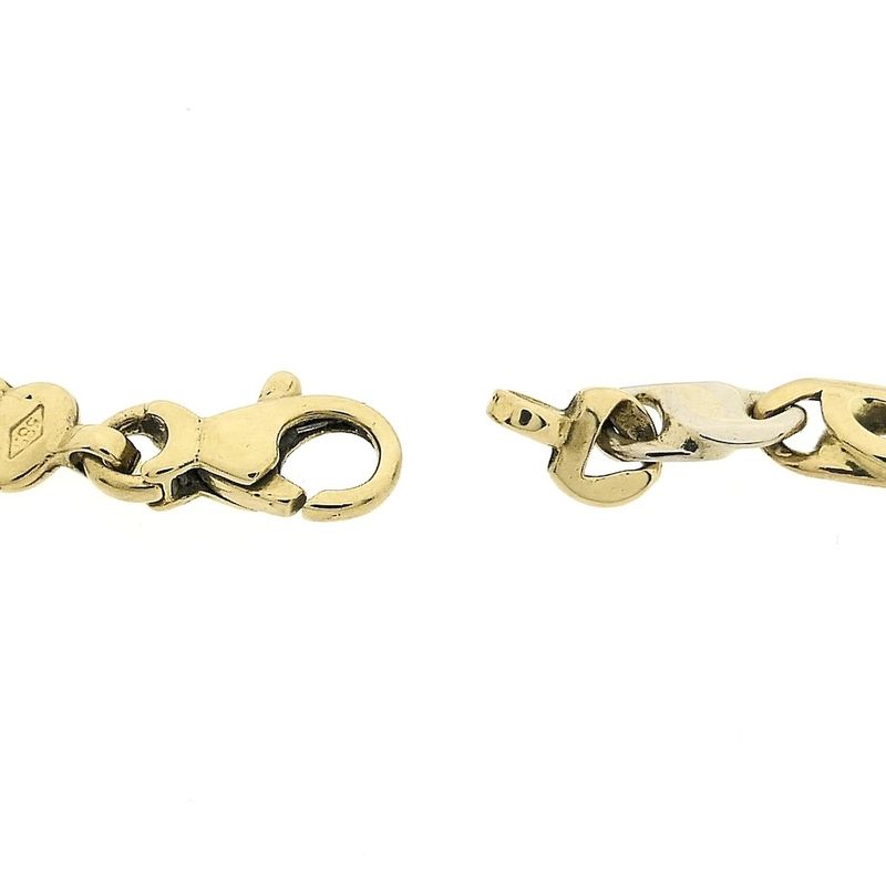 Image 5 of Two-tone gold fantasy link bracelet | 20.5 cm