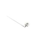 Image 9 of 18K White Gold Lapel Pin with Cultured Pearl